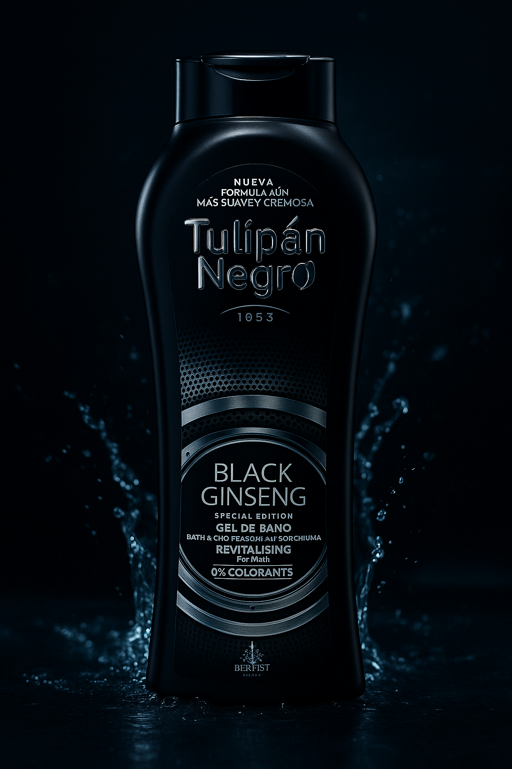 Gel Douche Tulipán Negro – Black Ginseng 650 ml