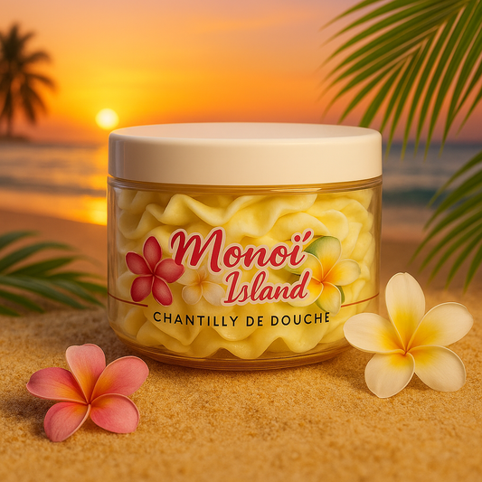 Chantilly de douche monoï island 100 gr