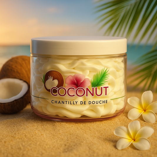 Chantilly de douche noix de coco 100 gr