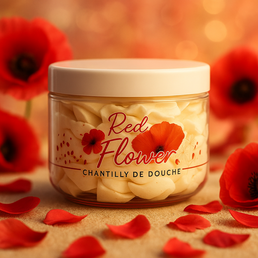 Chantilly de douche red flower 100 gr